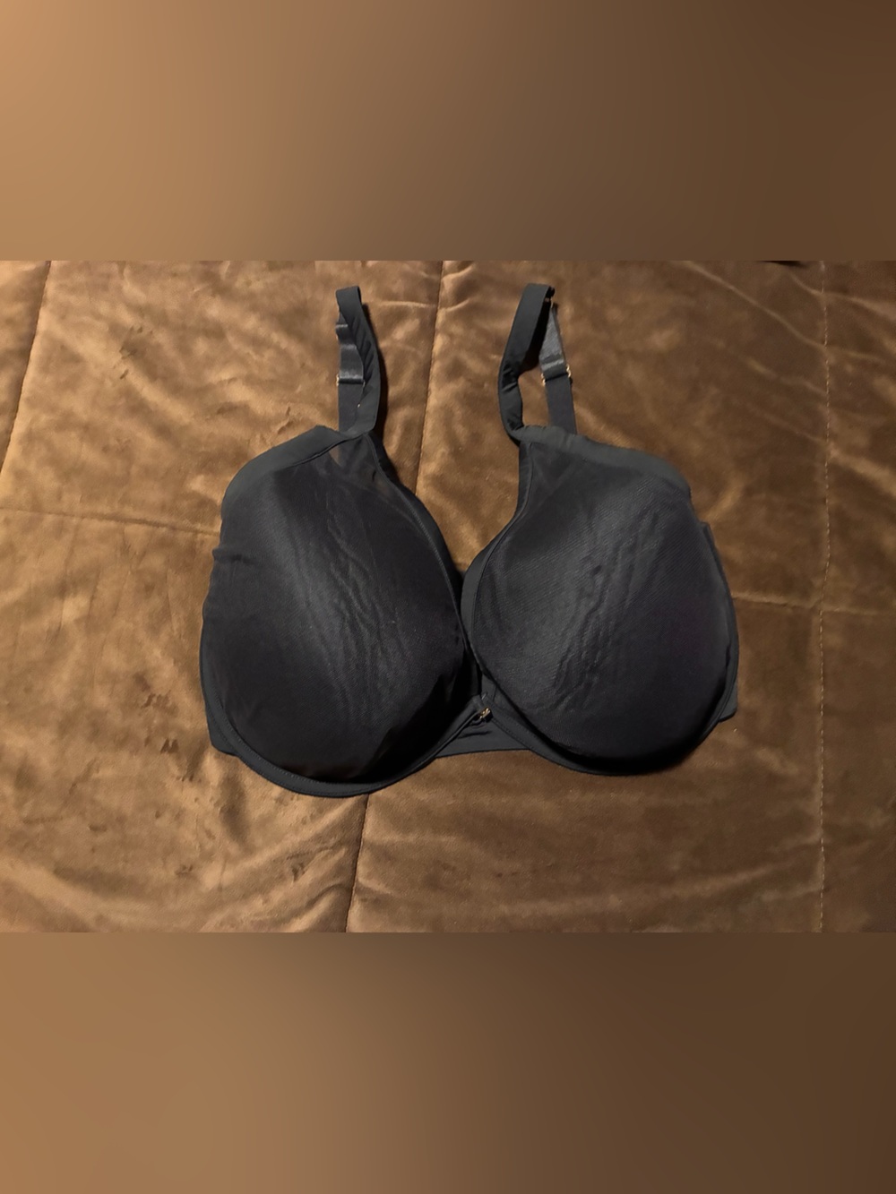 ThirdLove Black 24/7 classic uplift plunge bra, size 36G